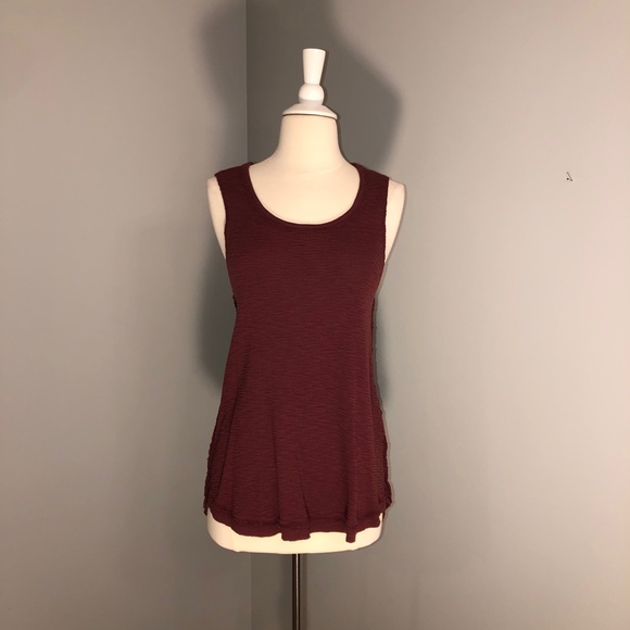 Dylan Claret Colored Tank Top - Picture 2 of 16